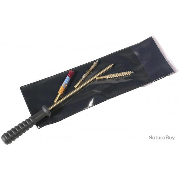 SACHET DE NETTOYAGE PLASTIQUE ARME DE POING MEGALINE CAL. .36 BAGUETTE LAITON