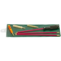 SACHET DE NETTOYAGE PLASTIQUE CARABINE STIL CRIN CAL. 4,50 MM BAGUETTE LAITON GAINÉE