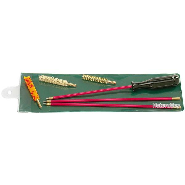 SACHET DE NETTOYAGE PLASTIQUE CARABINE STIL CRIN CAL. 4,50 MM BAGUETTE LAITON GAINE