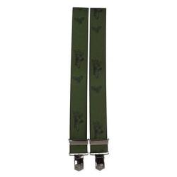 Bretelles Fritzmann Chevreuil Vert Taille unique