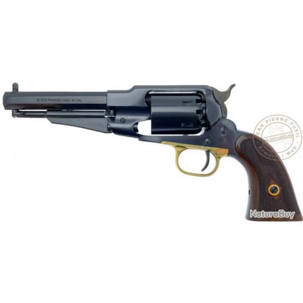 Revolver PIETTA Remington 1858 Acier Cal. 44 - crosse quadrille - Canon 5,5''