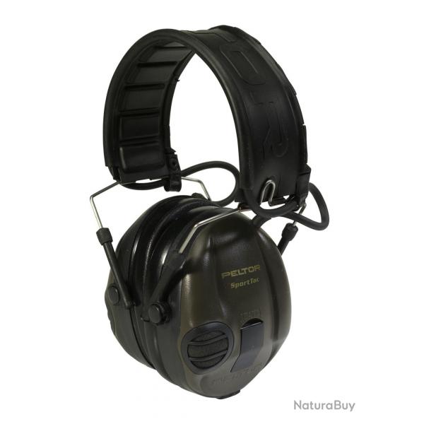 CASQUE LECTRONIQUE PELTOR SPORT TAC KAKI