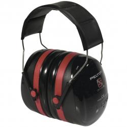 CASQUE PELTOR OPTIME III NOIR/ROUGE