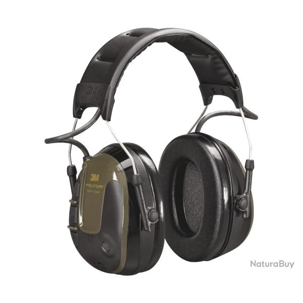 CASQUE LECTRONIQUE PELTOR PROTAC HUNTER NOIR/KAKI