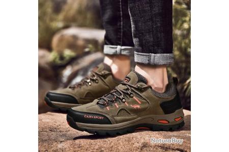 chaussure montante marron