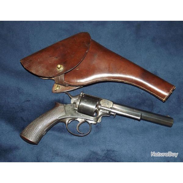 Beau revolver Anglais de type Adam's patent fabrication Keer calibre 450 fin XIXe