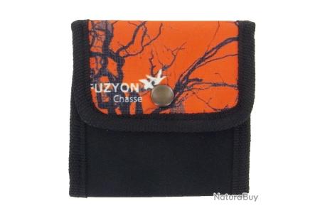 pochette orange fluo