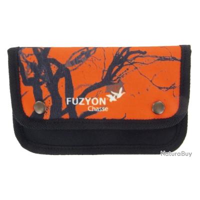 pochette orange fluo