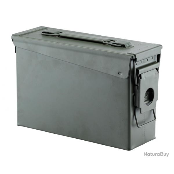 CAISSE MUNITIONS METAL CAL 30 OLIVE