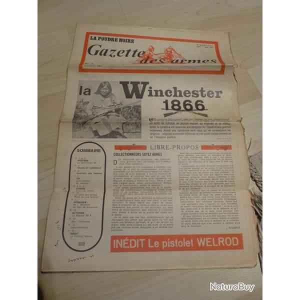 revue gazette des armes numro 3 (novembre 1972)