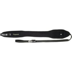BRETELLE PLATE - NIGGELOH noir, Attaches rapides