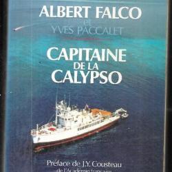capitaine de la calypso d'albert falco et yves paccalet , préface de j.y.cousteau