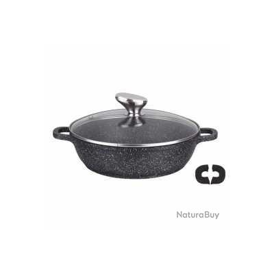 Mijoteuse Induction 24cm - Fonte D'Aluminium, Antiadhésive Et Lavable Au Lave-Vaisselle