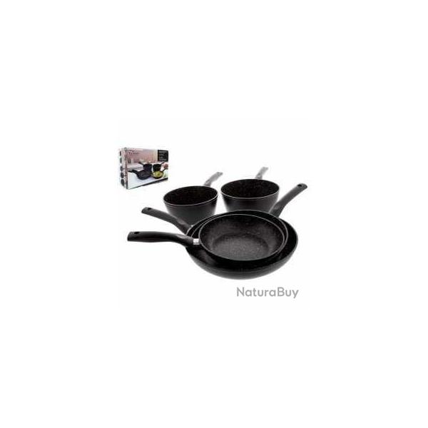 PRADEL EXCELLENCE THIERS BATTERIE DE CUISINE FACON PIERRE 5 PIECES 1