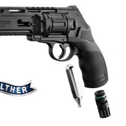 Pack Revolver a balles de caoutchouc CO2 Walther T4E HDR 50 cal. 50 11 joules