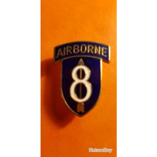 Badge AIRBORNE 8 th