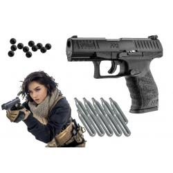 Pack DEFENSE WALTHER PPQ M2 T4E CAL 0.43 CO2 BLACK WALTHER UMAREX P