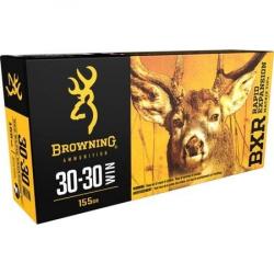 Cartouche Browning BXR cal.30-30 WIN 155GR 10,04G boite de 20