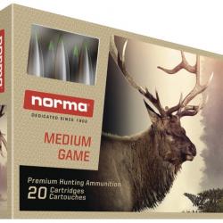 Boite de 20 cartouches Norma Ecostrike cal.7x65 r, 9.1 g