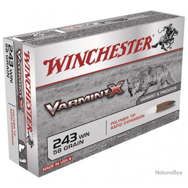 VARMINT-X - WINCHESTER 243 win, 3.75 g