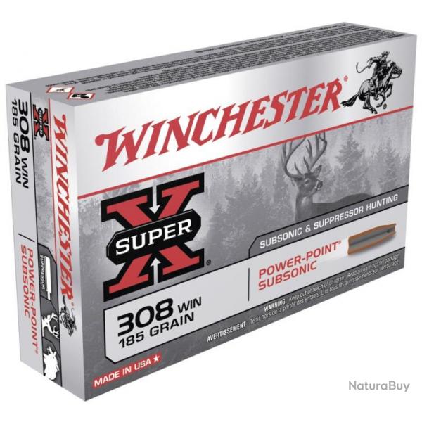 POWER POINT SUBSONIC - WINCHESTER 308 win, 12 g