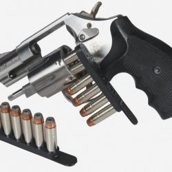 2 × Lots de 2 Speed Strips Bianchi 6 cartouches calibre .44 Special / .44 Magnum et .45