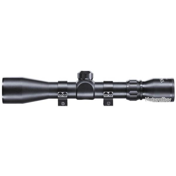 Lunette Umarex 3-9x40 Ret. 8 non lumineux  colliers 30mm livre avec montage rail 11mm