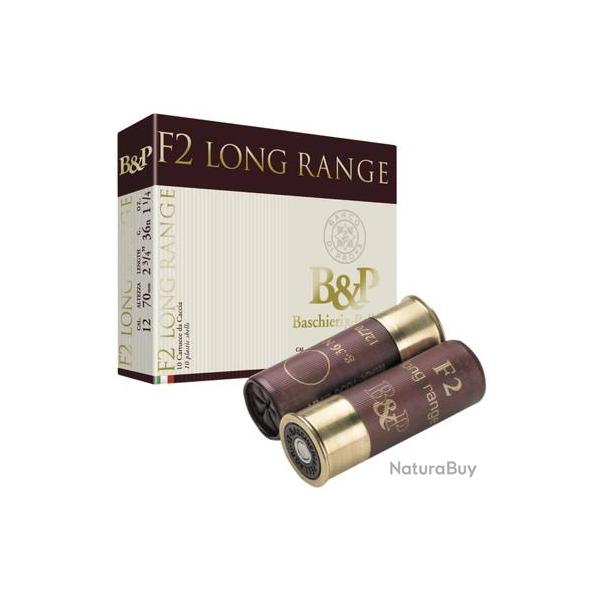 BTE 25 CART. B&P F2 LONG RANGE 12 CAL. 12 / 70 MM N 10 36 G BJ