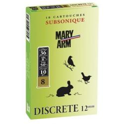 CAL 12 MM DISCRÈTE SUBSONIQUE MARY ARM