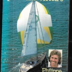 trois océans pour une victoire de philippe jeantot , course autour du monde en solitaire 1983