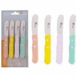 PRADEL EXCELLENCE THIERS BLISTER 4 TARTINEURS MANCHES BOIS COULEUR