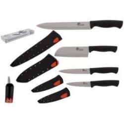 PRADEL EXCELLENCE THIERS  SHARK COFFRET 4 COUTEAUX DE CUISINE AVEC ETUI AIGUISEUR