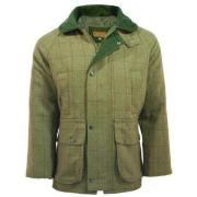 Veste Femme En Cuir Et Tweed - Marque Valentin Marro, Taille 36, Neuf Avec étiquettes, Fabrication Française