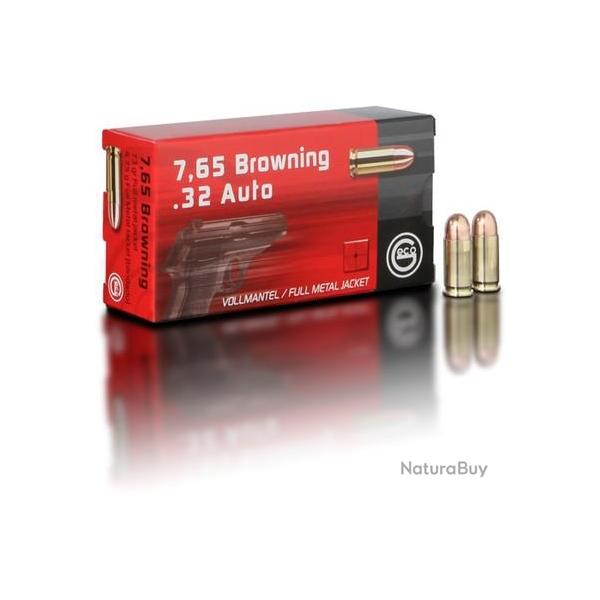 VOLLMANTEL / FMJ - GECO -, Boite de 50, 73 gr, 7.65 Browning