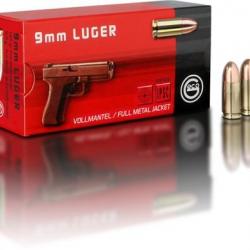 VOLLMANTEL / FMJ - GECO -, 9 mm para, Boite de 50, 124 gr
