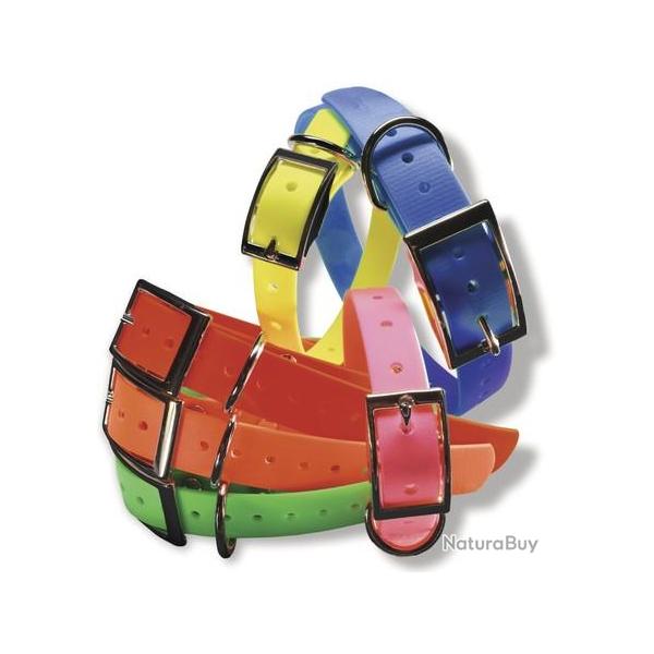 COLLIERS PU - 19 mm - PISTEURS rouge, 65 cm