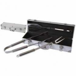PRADEL EXCELLENCE THIERS VALISE METAL BARBECUE 1 SPATULE + 1 FOURCHETTE