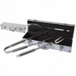 PRADEL EXCELLENCE THIERS VALISE METAL BARBECUE 1 SPATULE + 1 FOURCHETTE 1