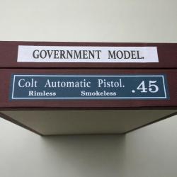 Boite pour Colt 1911 Government Model .45 Automatic Colt Pistol 11.43mm pistolet Gouvernement