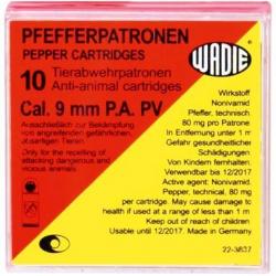 CARTOUCHE GAZ POIVRE - WADIE 9 mm PAK