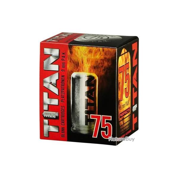 CARTOUCHE  BLANC TITAN - PERFECTA Boite de 75