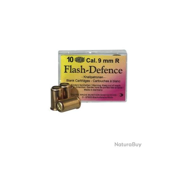 CARTOUCHE  BLANC FLASH - WADIE 9 mm R