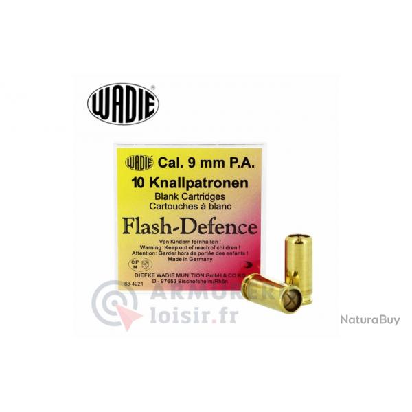 CARTOUCHE  BLANC FLASH - WADIE 9 mm PAK