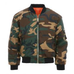 Blouson Bombers MA1 Woodland