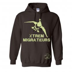 Sweat marron colvert XTREM MIGRATEURS-XL