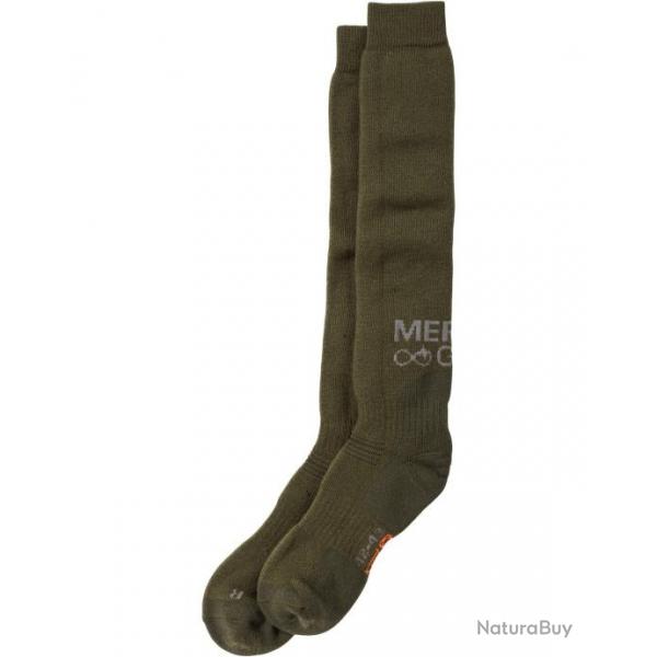 Chaussettes Merino WNTR (Couleur: Olive, Taille: 44/45)