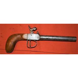 Pistolet  à percussion  XIXème n°4A