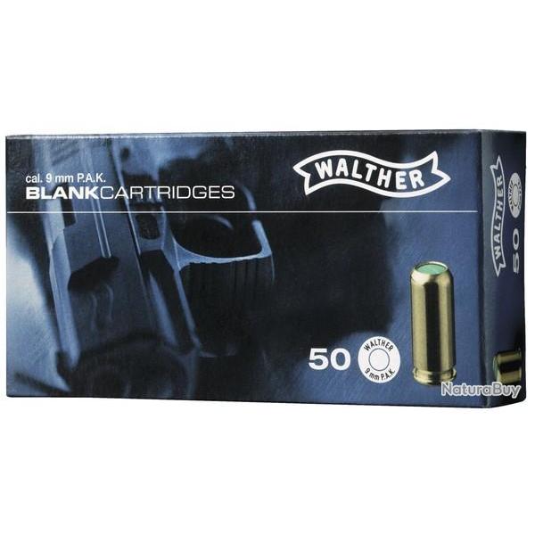 CARTOUCHE  BLANC - WALTHER 9 mm PAK