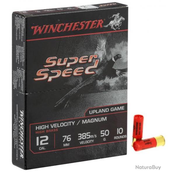Cartouches de chasse Winchester super speed 12/76  Magnum 500 grammes
