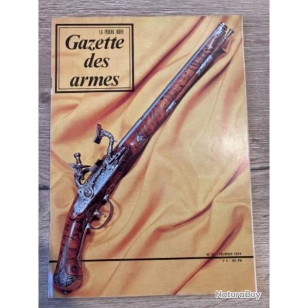 Gazette des armes N 13 1974, Browning Bar, platine a chenapan, les figurines, Colt Burnside Sharps